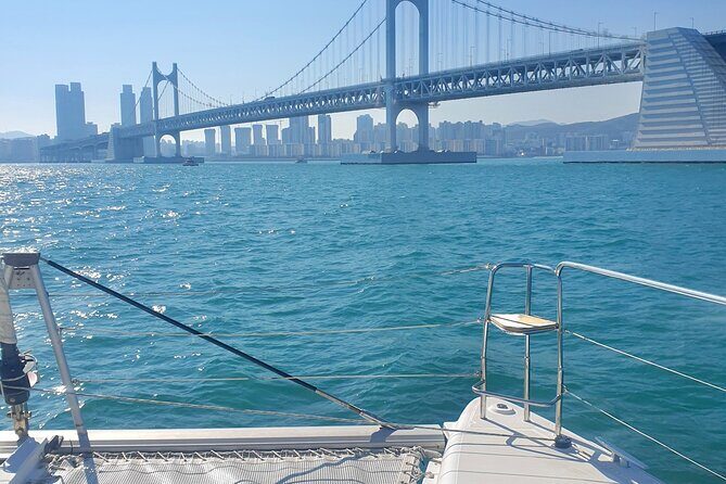 Busan Bliss: Panoramic Yacht & Urban Exploration with Sky Capsule - Yacht Bay Cruise by the Diamond Bridge Area (and the Weather Backup)