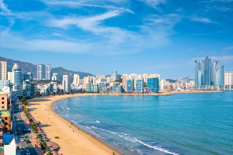 Busan City Private Chartered Car tour - Haeundae Beach: The Big Coast Stop for Walks and People-Watching