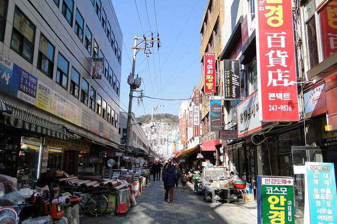 Busan day trip including Gamcheon culture village from Seoul by KTX train - Jagalchi Market: Seafood Energy You Can’t Fake