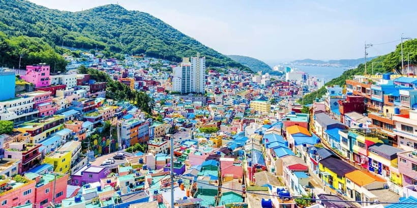 Busan: Day Trip with Gamcheon Culture Village and Sky Walk - Gamcheon Culture Village: street-art stairs and quick creative wins