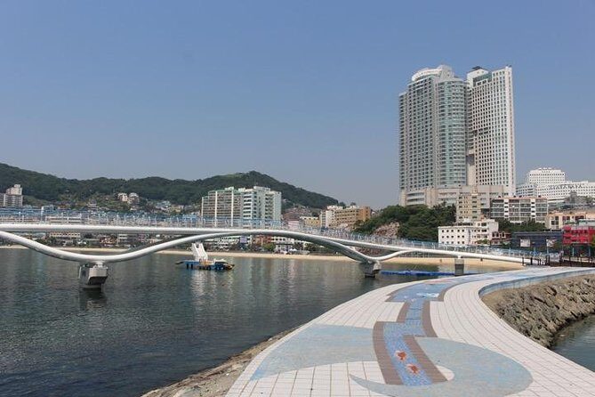 Busan Highlights Shore Tour – Cruise Return Assured - Songdo Sky Walk: The 104m Curving Walk Over the Water
