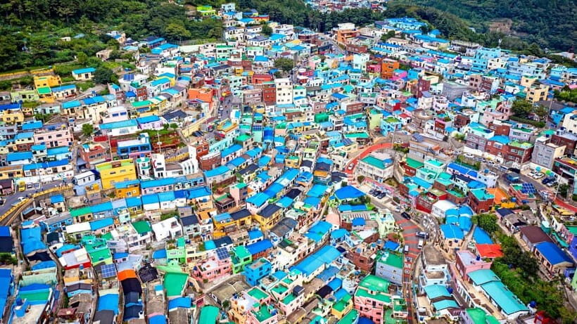 Busan: Max Out City Highlights Full-Day Tour - Huinnyeoul Culture Village: coastal murals and another angle on Busan