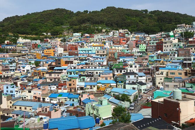 Busan Shore Excursion; Private City Tour - The Tombstone Culture Village (49 Stairs): 40 Minutes of Unusual Street Life
