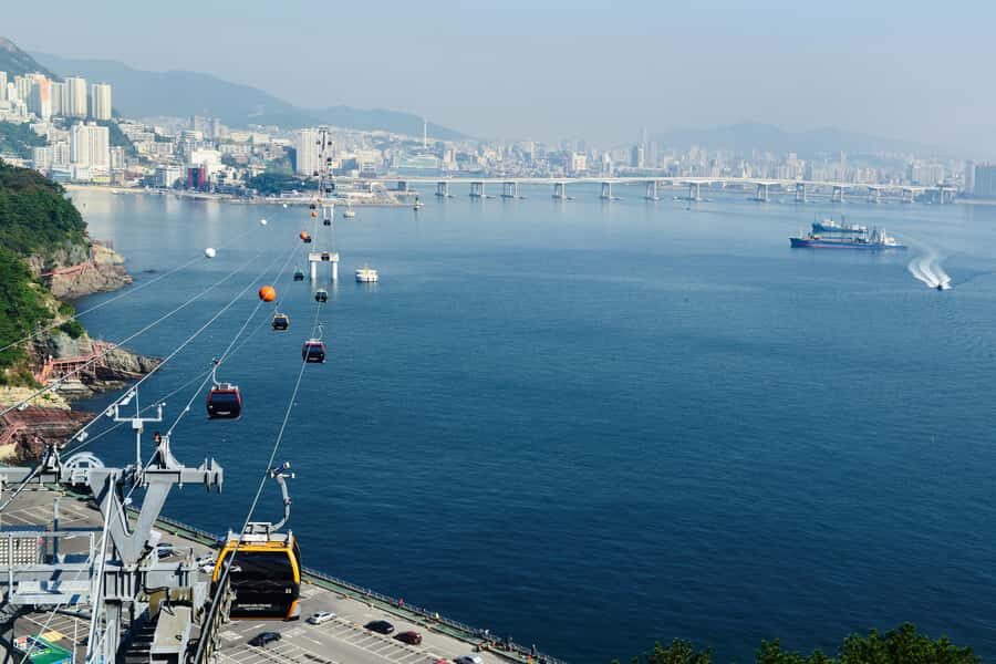 Busan: Sky Capsule+ Huinnyeoul+ Gamcheon+ Songdo+ Night View - Busan Democracy Park at Night: Lights, Memorials, and Quiet Time