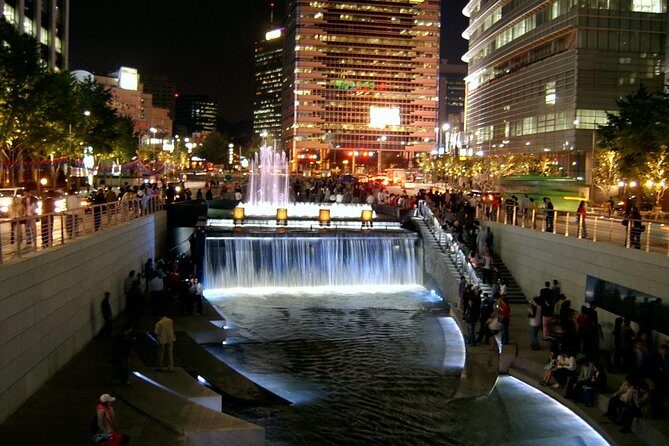 Custom Tour: Best Night View of Seoul - Stop 1: Cheonggyecheon Stream at Night (A Calm Start)
