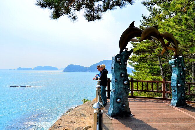 Day trip to beautiful Korean marine national park, Hallyeohaesang - Oedo Botania: botanical garden meets dramatic coastal cliffs