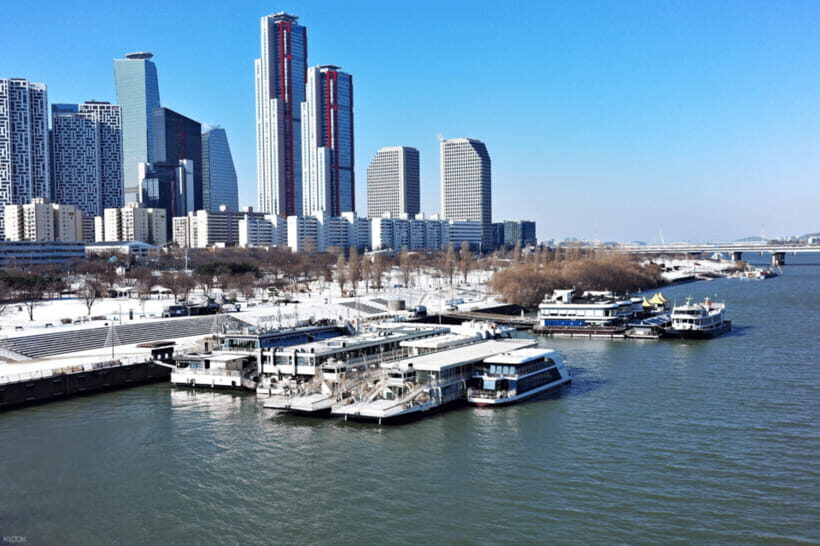 Eland Han River Cruise & Ashley Marine Buffet - Eland Han River Cruise from Yeouido Dock: the skyline you can reach fast