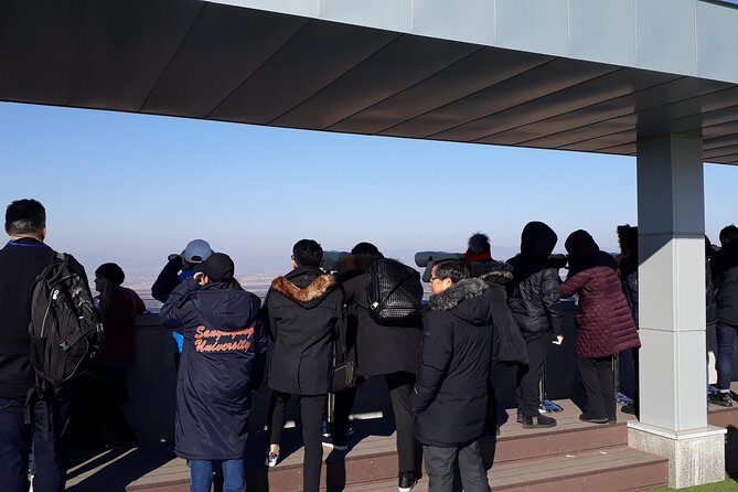 Half Day DMZ tour & drop off at Incheon airport (private group) - Unification Village break, then back toward peace park