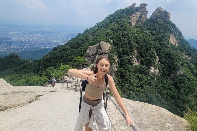 Hiking Adventure Bukhansan Highest Peak & Old Buddhist temples visit (Lunch inc) - How much is it, and is it good value at $97.27?