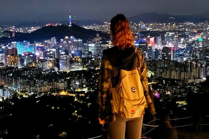 Inwangsan hike & historical sites - The Night Views: N Seoul Tower and Lotte Tower After Dark