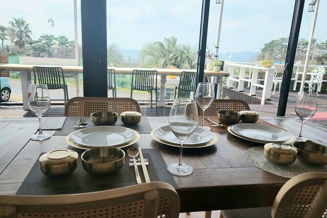 JEJU Cooking Class _Class & Dinner at Jeju Seaside Sunset Terrace - Vegetarian and Vegan Options You Should Actually Use
