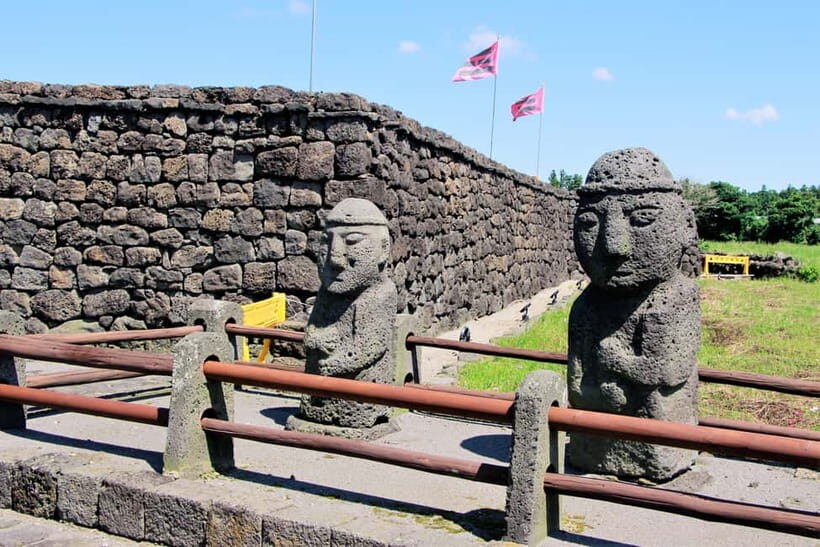 Jeju Highlights Day Trip (East Course) - Sunrise Land: seasonal flowers, lava caves, and pond scenery