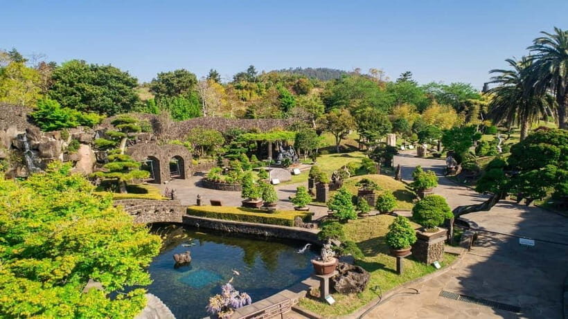 Jeju Island Private VIP Day Tour with Tickets - North Course: Halla Mountain, optical illusions, and seaside dragon-head rock
