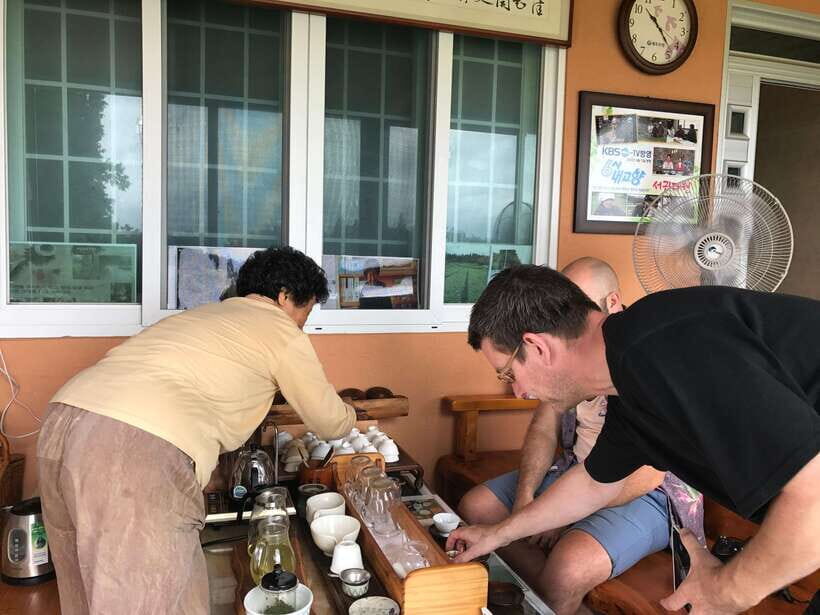 Jeju Island: Van Tour with a Guide Who Most Loves Jeju - Jeju pacing: waterfall, walking, and a real break at Woljeongri