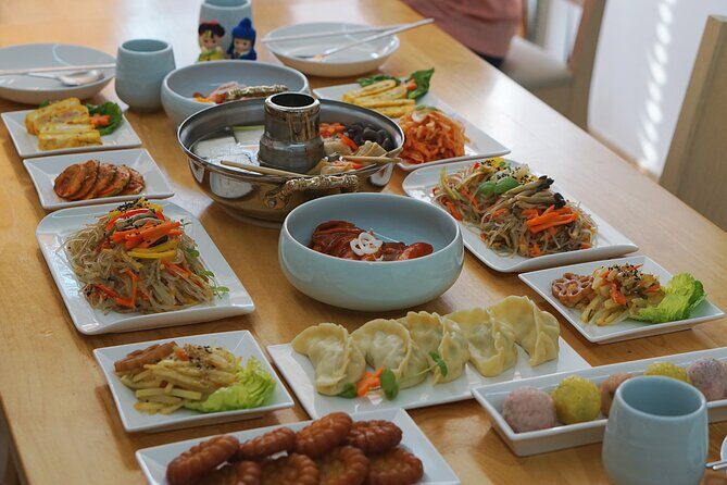K-food cooking Japchae Mandu Tteokbokki & Fishcake - Quick highlights