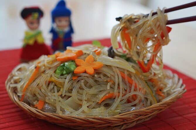K-food cooking Japchae Mandu Tteokbokki & Fishcake - What kind of traveler should book this?