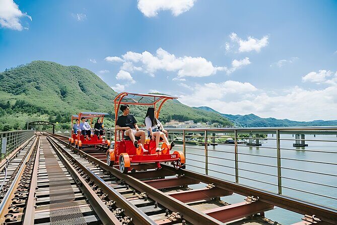 Nami Island & Petite France & Italian Village & Gangchon Rail Bike One-Day Tour - Getting on the bus: Hongik Univ. Station, pickup, and meeting flow