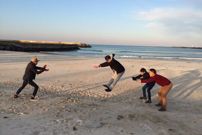 Package tour of All areas of Jeju Island-(East &South &West) - East Jeju: Hamdeok Beach and Seongsan Ilchulbong’s Volcanic Landmark