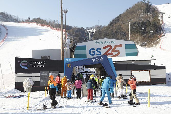 Private Ski Tour(Lesson) near Seoul at Elysian Gangchon Resort - The Slopes and Lifts: Why Less Waiting Can Mean More Confidence