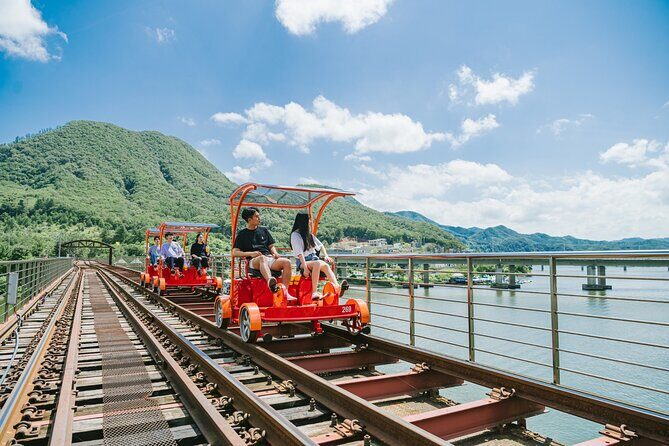 Samaksan Cable Car and Nami Island Day Escape with Railbike - Samaksan Mountain Lake Cable Car and Skywalk Observatory