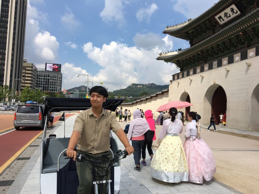 Seoul: Guided Small Group V.I.P Morning Pedicab Tour - Gwanghwamun and the West Village: Easy Photos, Quiet Streets