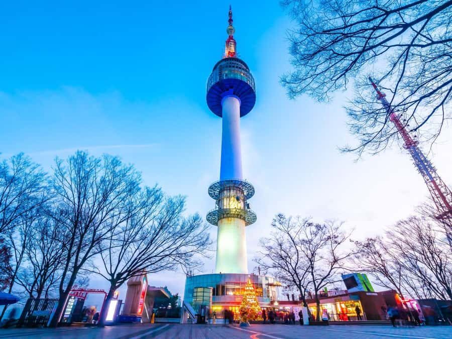 Seoul: Gyeongbokgung / Hanok Village / N Seoul Tower - N Seoul Tower cable car: a scenic finish with one ticket caveat