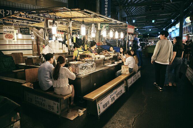 Seoul Night Palace & Market Food Tour with Vehicle - Getting From Stop to Stop (and where the tour ends)