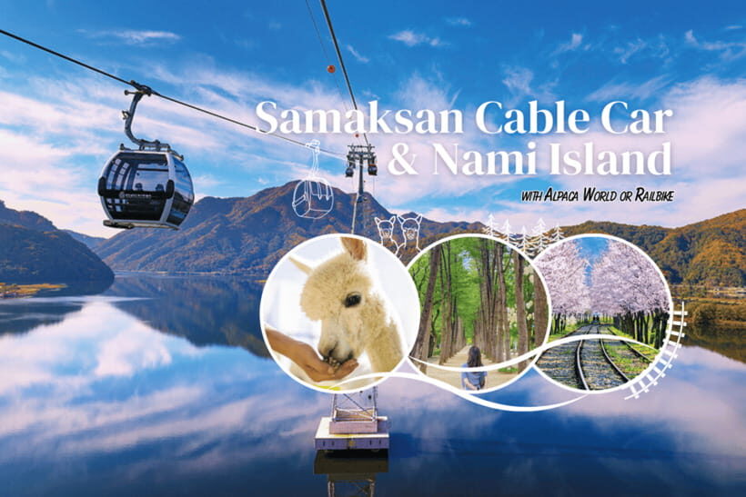 Seoul: Samaksan Cable Car & Nami with Alpaca World/Railbike - Key highlights you’ll actually feel during the day