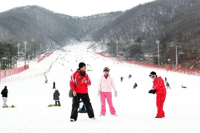 Seoul Ski Tour at Jisan Forest Resort - Lift Tickets and Gear: What’s Included, What You Buy on Site