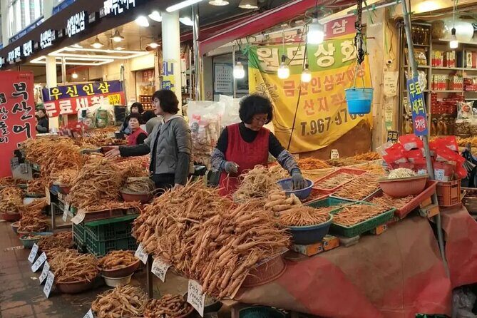 Seoul: Temple Vegan Cooking Class & Oriental Medicine Tour - Gyeongdong Market Underground City and Street-Food Tasting