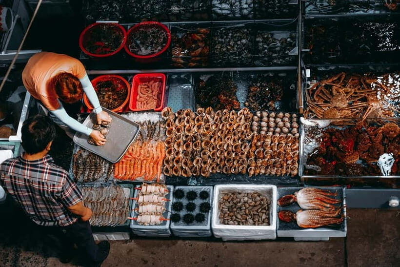 Seoul: The Biggest Sea-food Noryangjin Market Food Tour - The 2-hour flow: from Exit 7 to a proper dinner stop