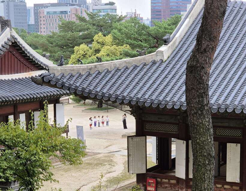 Seoul: UNESCO Palace and Street Foods Guided Tour - Between palaces: the short walk that keeps the momentum