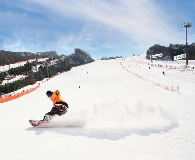 Seoul: Vivaldi Park Winter Ski with Nami Island Day Tour - Timing on the Slopes: How the Day Spreads Out