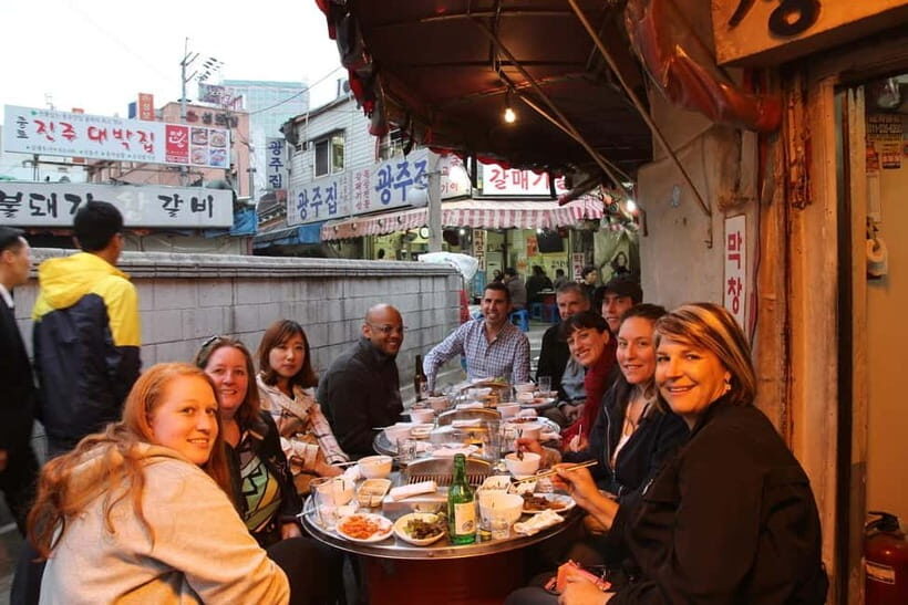 Small-Group Night Dining Tour: 10 Tastings With KBBQ Course - Gwangjang Market: the last tasting stop with maximum variety